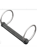 RUBBER BIT WITH SS RINGS 6"