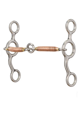 BIT 5" ALL PURPOSE COPPER WIRE MOUTH WITH CENTER RING