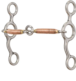 BIT 5" ALL PURPOSE COPPER WIRE MOUTH WITH CENTER RING