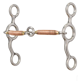 BIT 5" ALL PURPOSE COPPER WIRE MOUTH WITH CENTER RING