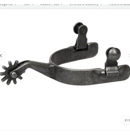 MENS CUTTING ROWEL SPUR BLACK