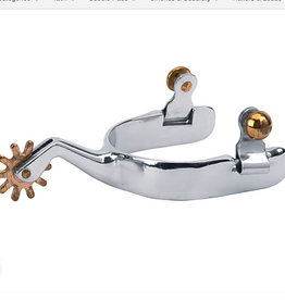 MEN CUTTING SPURS WITH PLAIN BAND