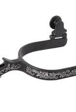 SPURS LADIES WITH ENGRAVED TRIM BLACK