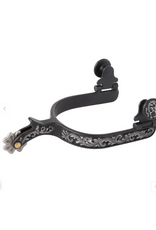 SPURS LADIES WITH ENGRAVED TRIM BLACK