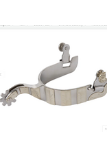 SPURS MENS WITH ENGRAVED GERMAN SILVER TRIM