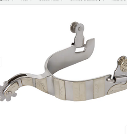 SPURS MENS WITH ENGRAVED GERMAN SILVER TRIM