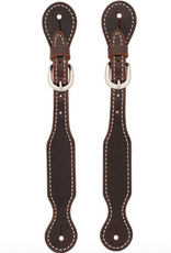 SPUR STRAP BUFFALO LEATHER DARK BROWN