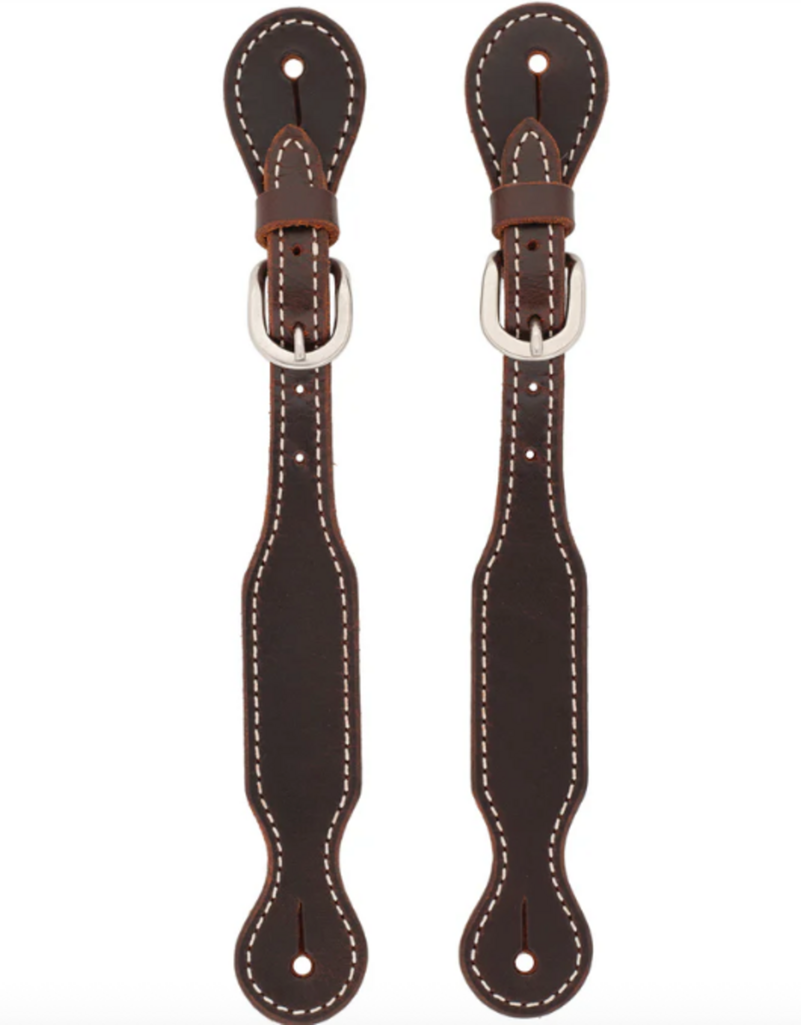 SPUR STRAP BUFFALO LEATHER DARK BROWN