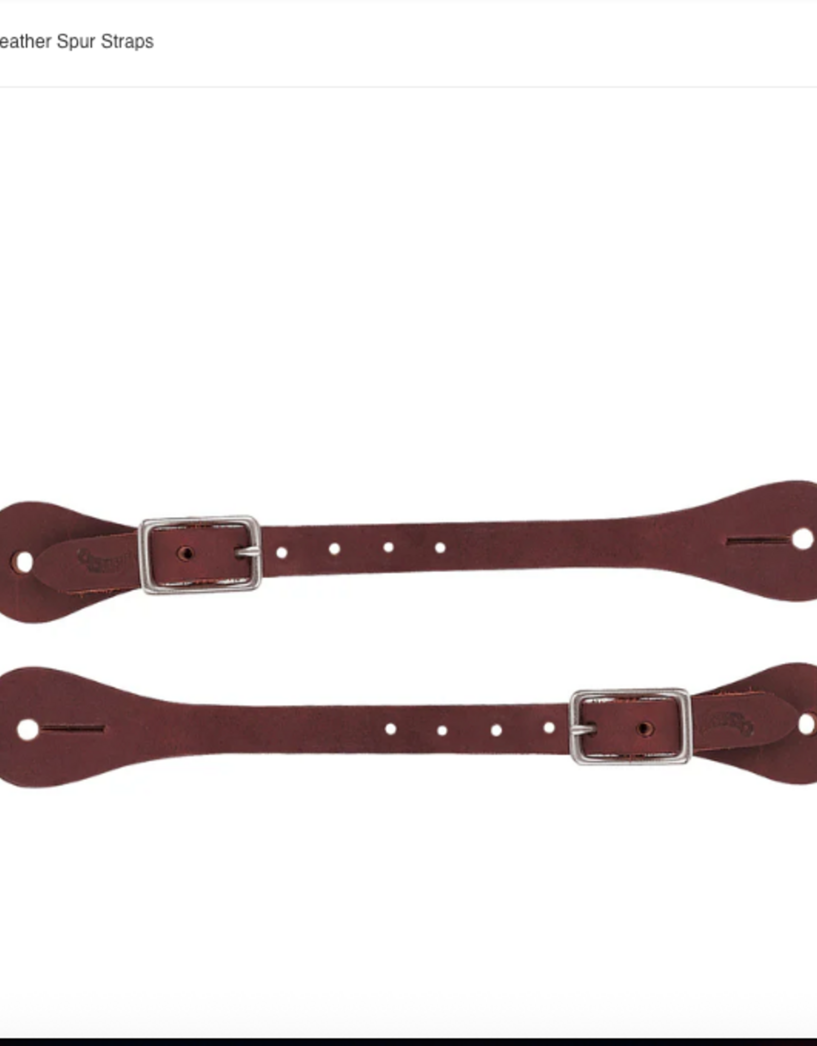 LATIGO LEATHER SPUR STRAPS