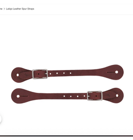 LATIGO LEATHER SPUR STRAPS