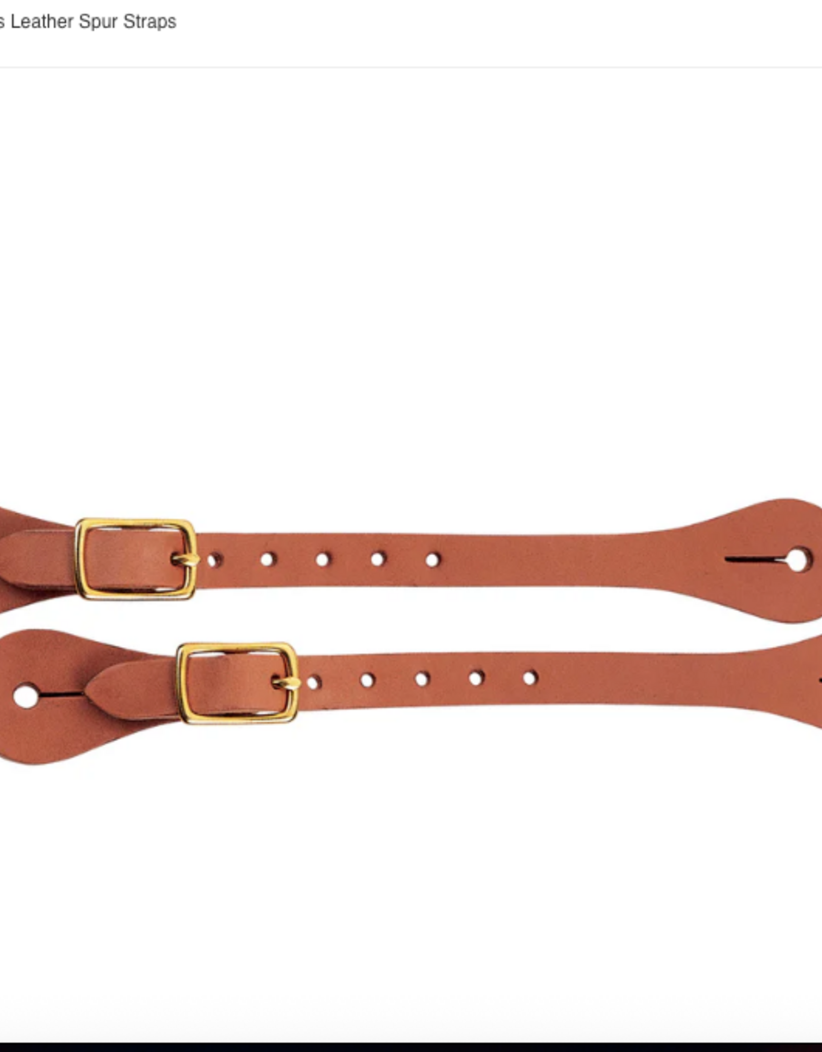 HARNESS LEATHER SPUR STRAPS