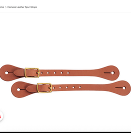 HARNESS LEATHER SPUR STRAPS