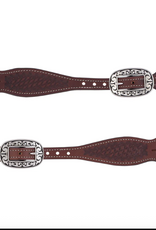 BASIN COWBOY THIN SPUR STRAP, BR