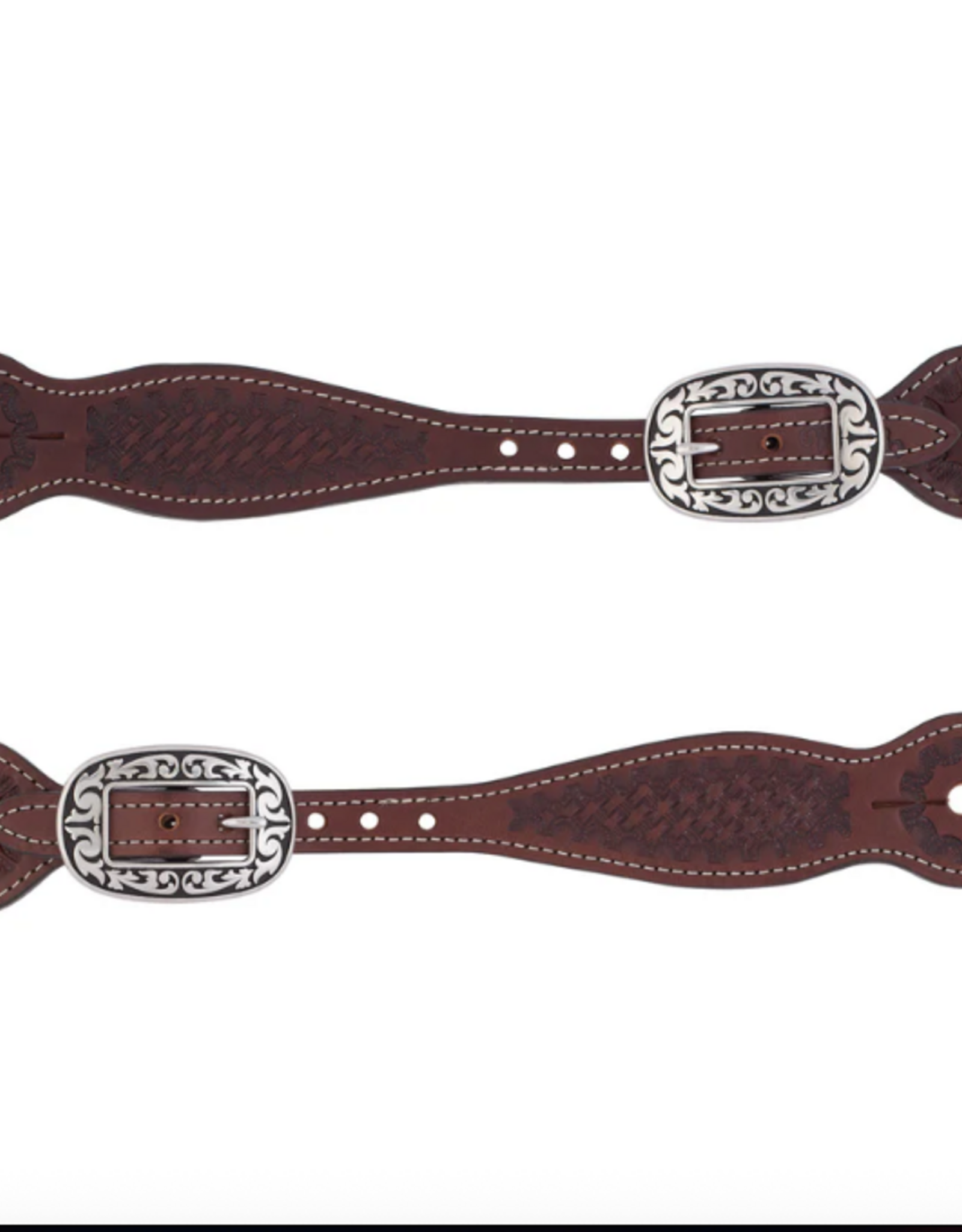 BASIN COWBOY THIN SPUR STRAP, BR