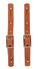 YOUTH SPUR STRAPS PLAIN LEATHER