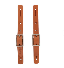 YOUTH SPUR STRAPS PLAIN LEATHER