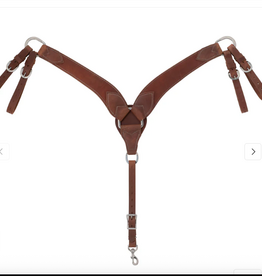 BREAST COLLAR PROTACK ROPER OILED RUSSET
