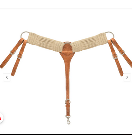 BREAST COLLAR NATURAL MOHAIR ROPER
