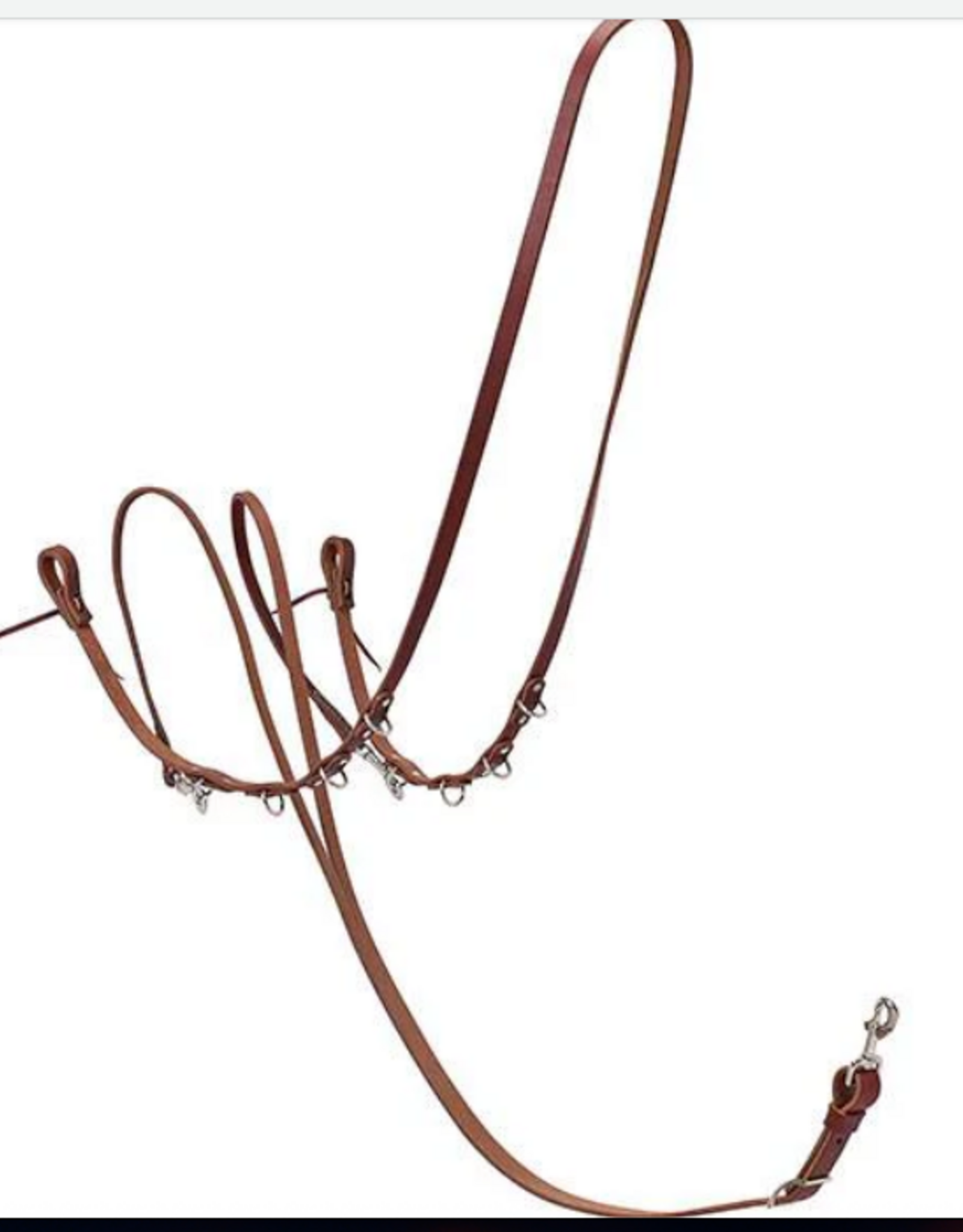 WORKING TACK  ROPER/BARREL STYLE GERMAN MARTINGALE