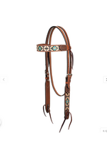 HEADSTALL SLIDING EAR AZTEC