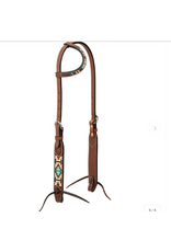 HEADSTALL SLIDING EAR AZTEC