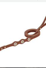 DOG LEASH LEATHER LONSTAR CONCHO