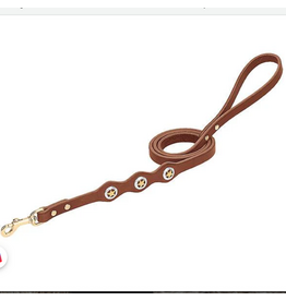 DOG LEASH LEATHER LONSTAR CONCHO