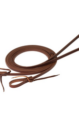 SPLIT REINS LEATHER STS RANCH WATER TIE ENDS