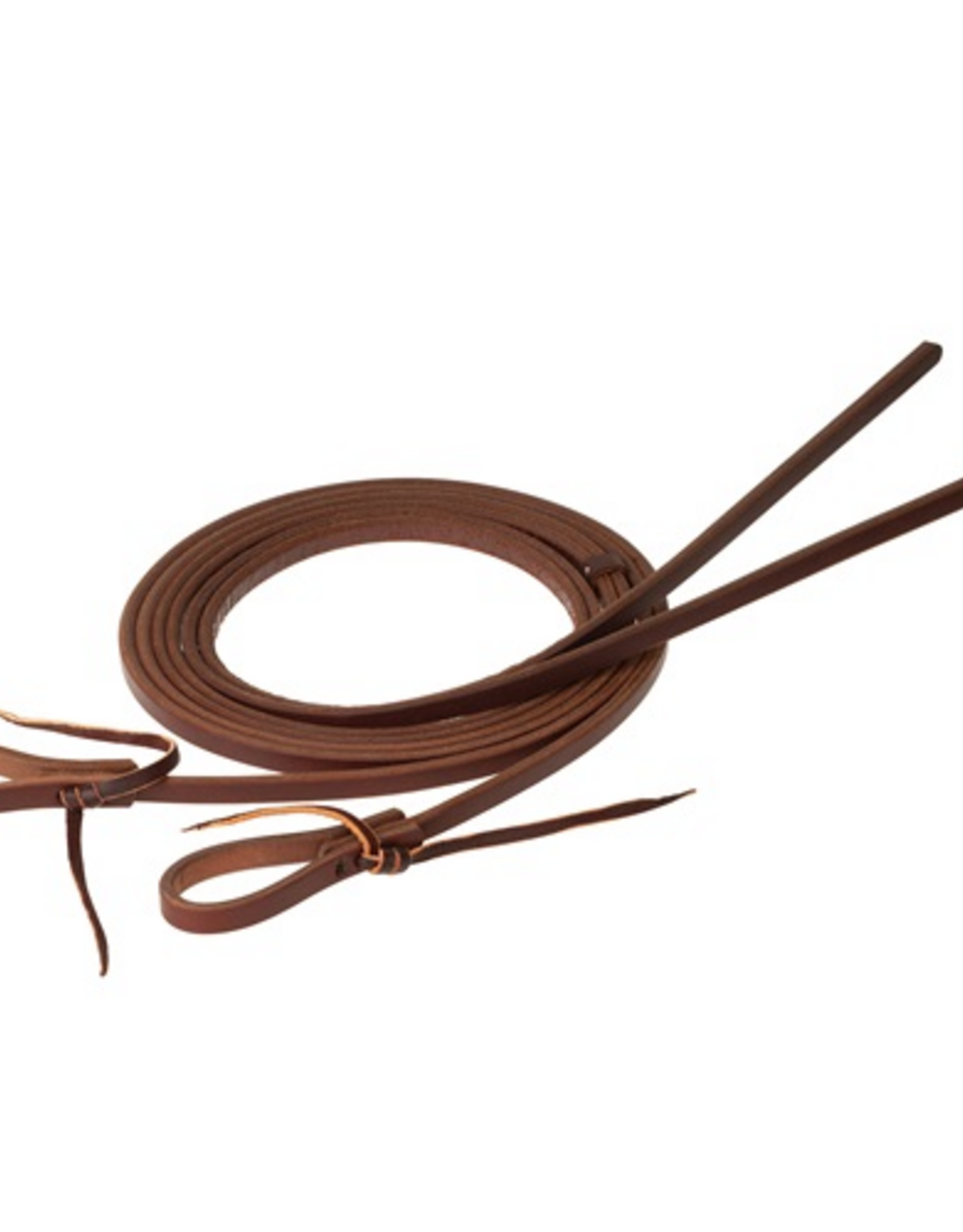 SPLIT REINS LEATHER STS RANCH WATER TIE ENDS