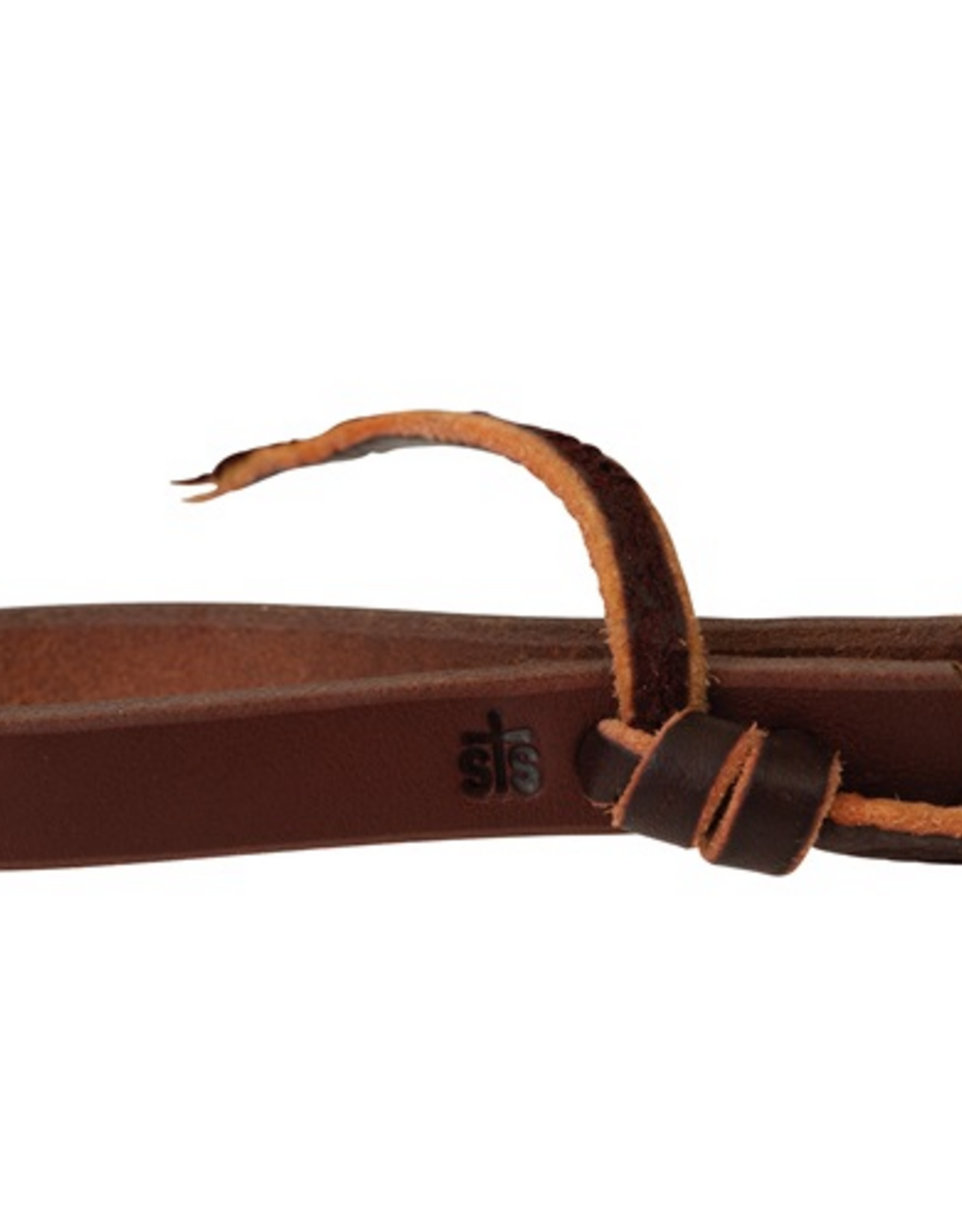 SPLIT REINS LEATHER STS RANCH WATER TIE ENDS