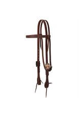 HEADSTALL STRAIGHT BROWBAND  THUNDERBIRD BUCKLE