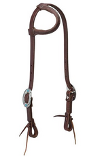 HEADSTALL SLIDING EAR FEATHER BUCKLE WORK TACK