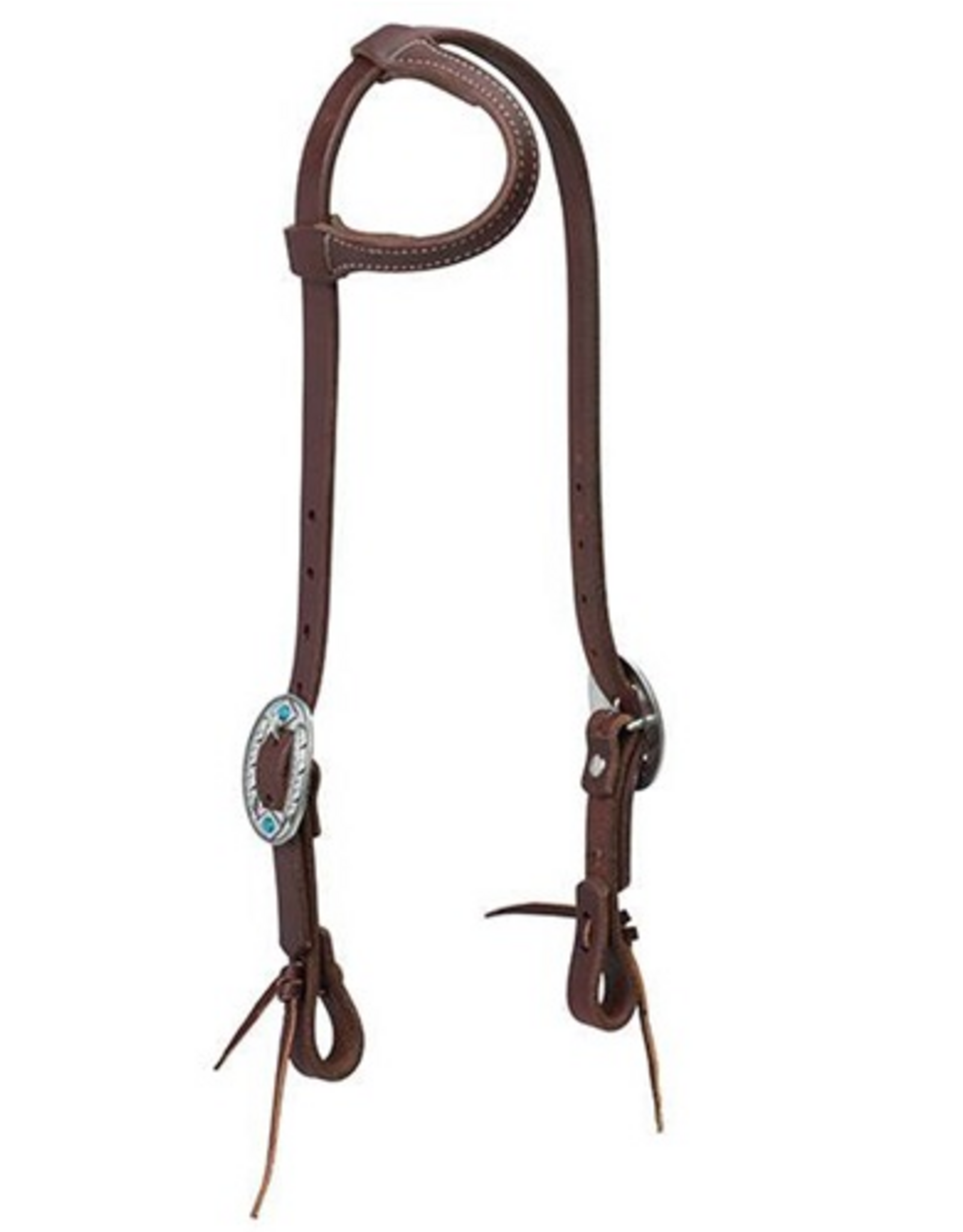 HEADSTALL SLIDING EAR FEATHER BUCKLE WORK TACK