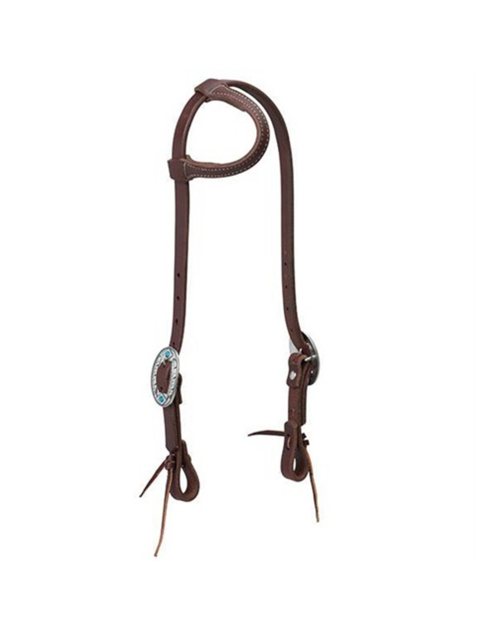 HEADSTALL SLIDING EAR FEATHER BUCKLE WORK TACK