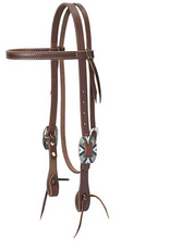 HEADSTALL BROWBAND SOUTHWEST BUCKLE