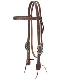 HEADSTALL BROWBAND SOUTHWEST BUCKLE
