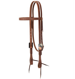 BROWBAND  HEADSTALL FLORAL BUCKLE PROTACK