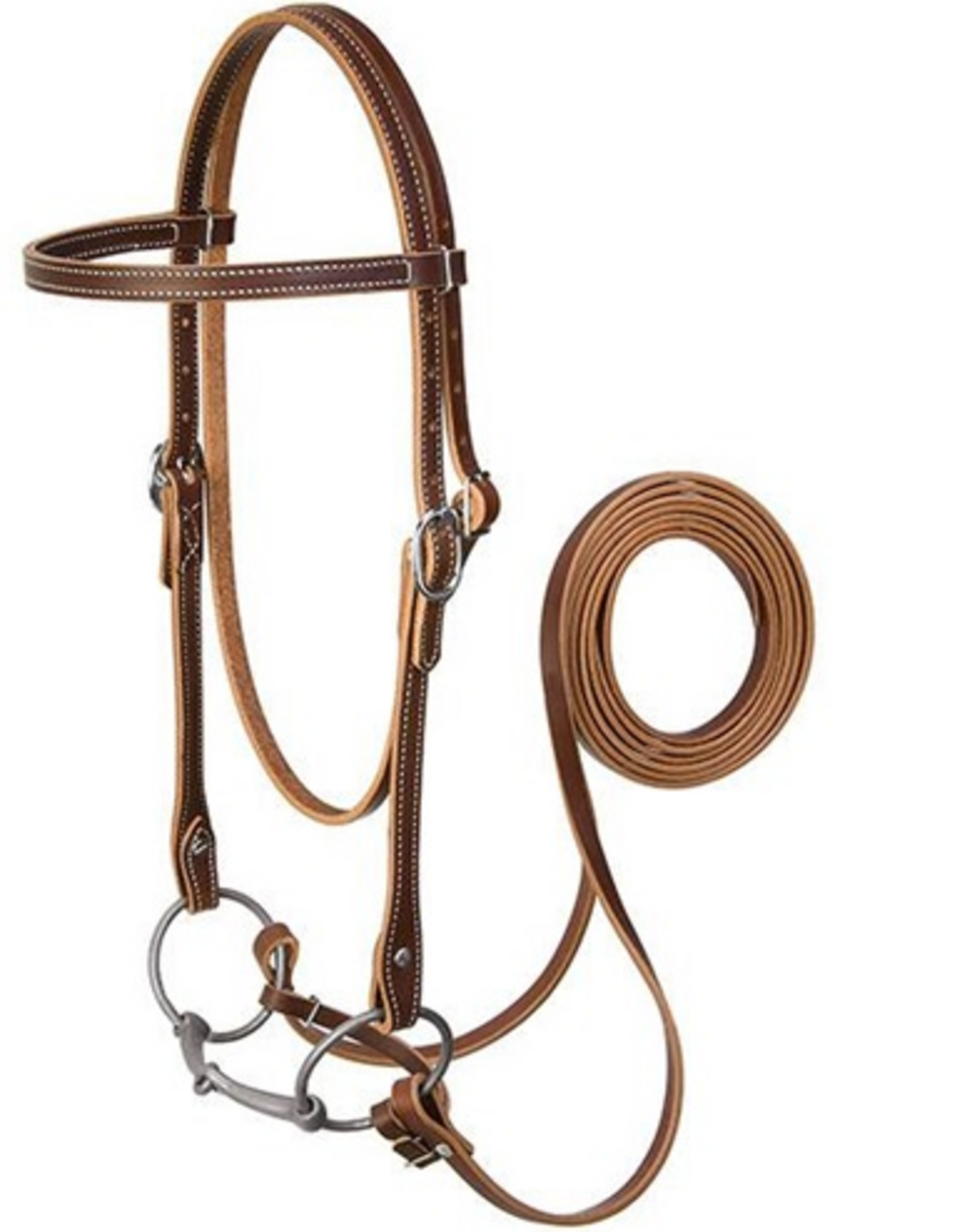 BROWBAND BRIDLE SNAFFLE BIT