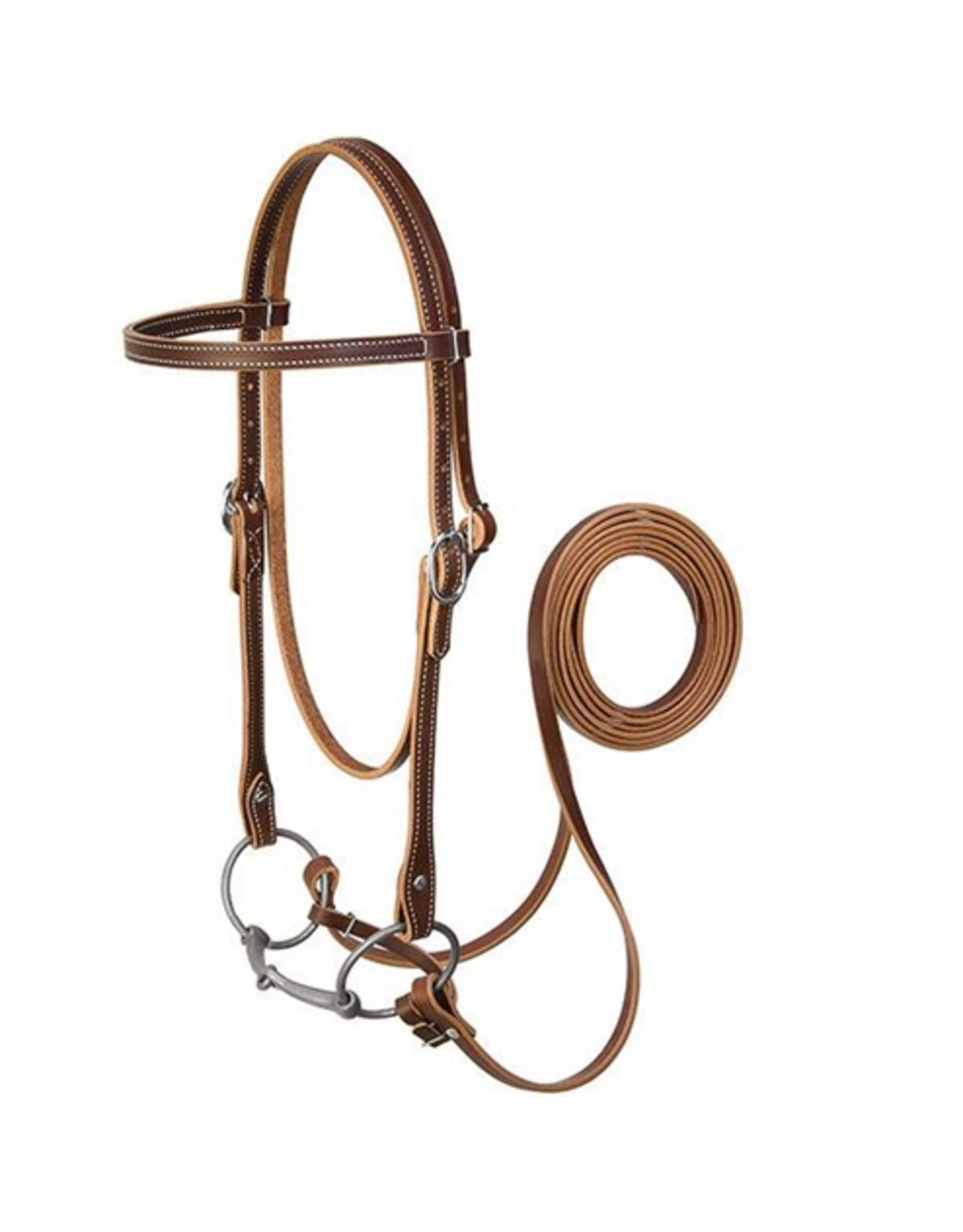 BROWBAND BRIDLE SNAFFLE BIT