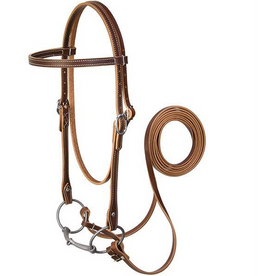 BROWBAND BRIDLE SNAFFLE BIT