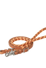 BARREL REIN BRAIDED  ORANGE