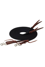 SPLIT REIN ECOLUXE BAMBOO 1/2X8' BLACK