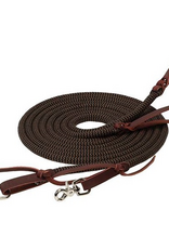 SPLIT REIN ECOLUXE BAMBOO 1/2X8' BROWN BLACK