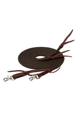 SPLIT REIN ECOLUXE BAMBOO 1/2X8' BROWN BLACK