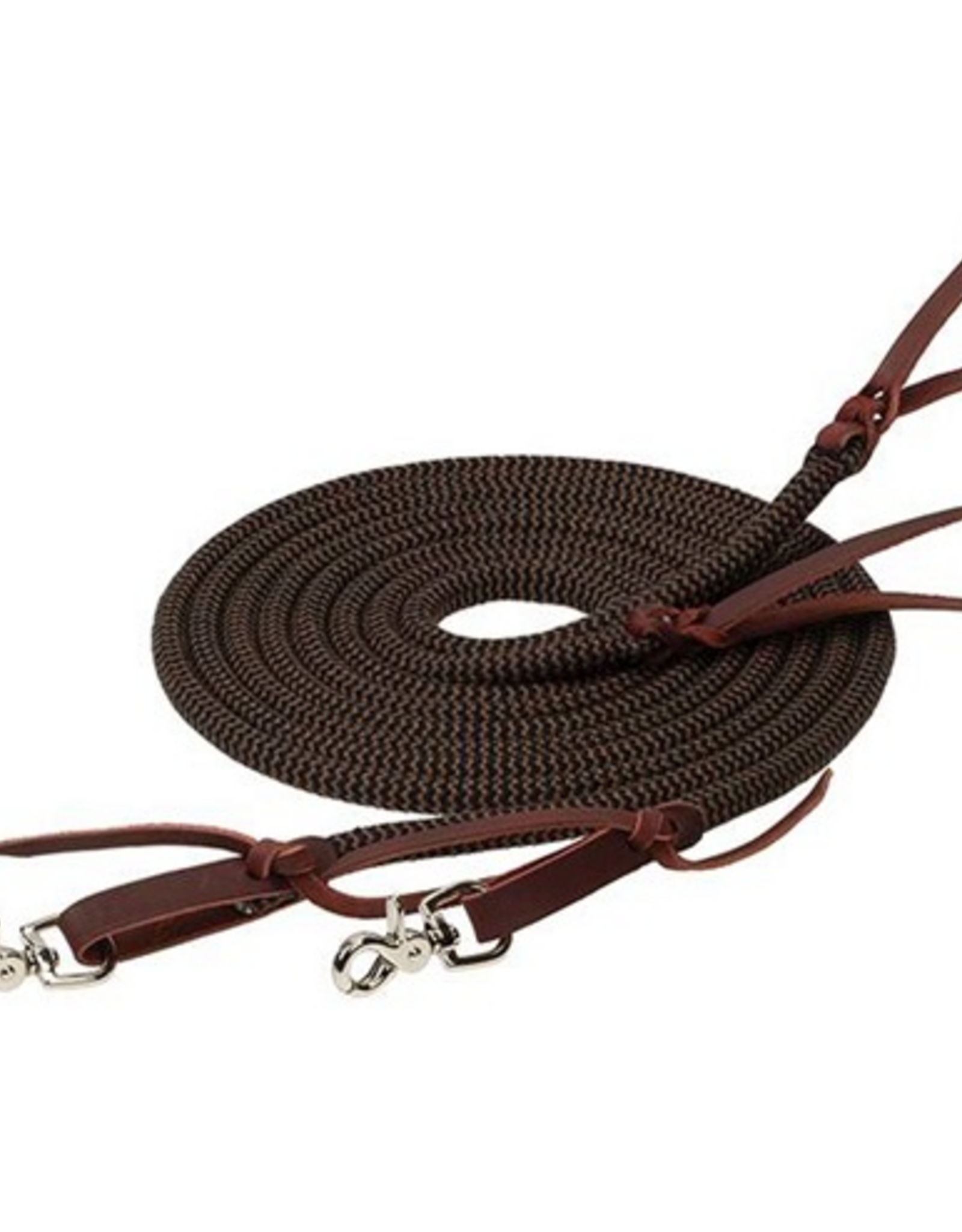 SPLIT REIN ECOLUXE BAMBOO 1/2X8' BROWN BLACK