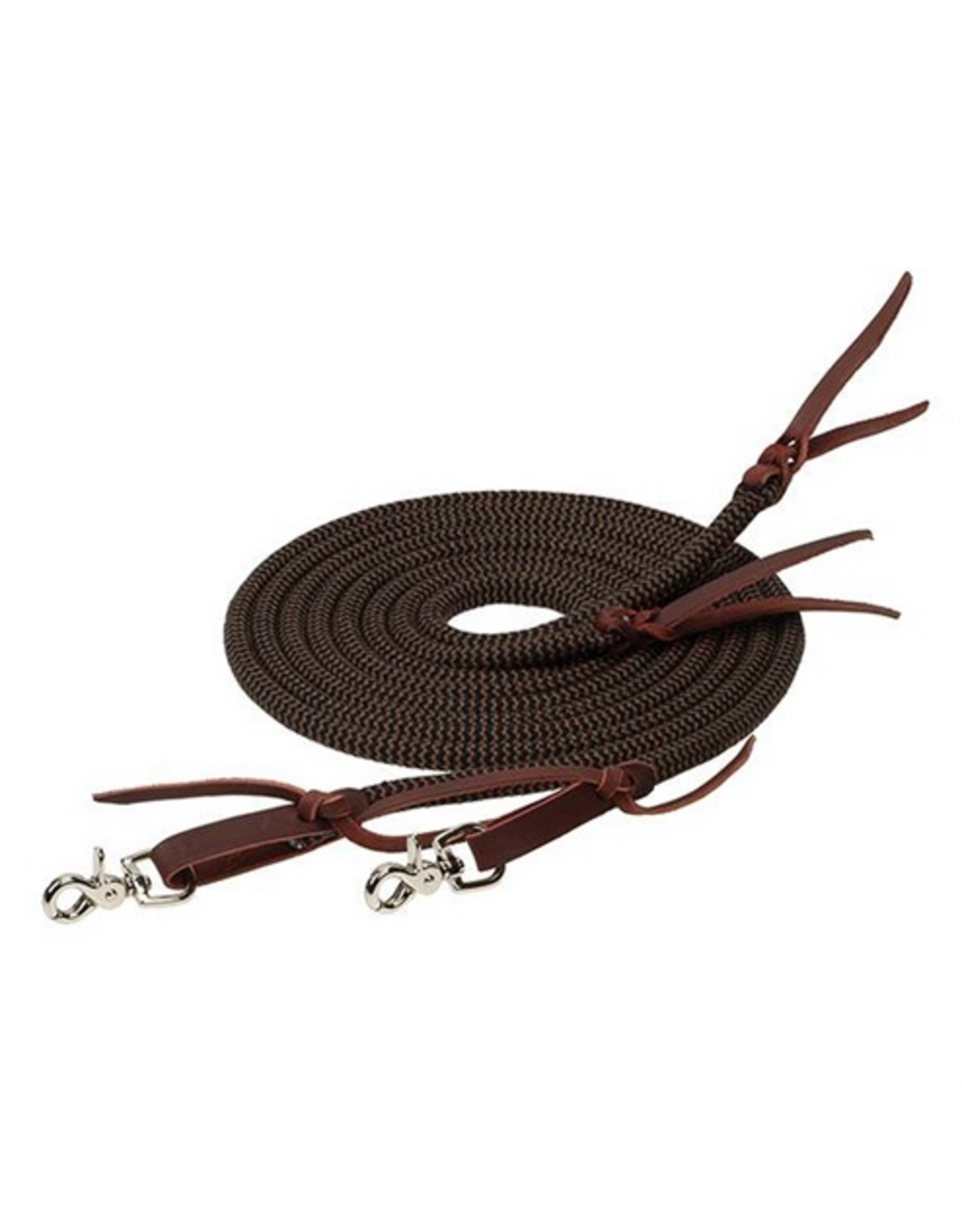 SPLIT REIN ECOLUXE BAMBOO 1/2X8' BROWN BLACK