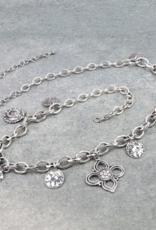 WESTERN FLOWER MULTI CHARM BELT