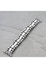 APPLE WATCH BAND METAL BUBBLE RECTANGLE