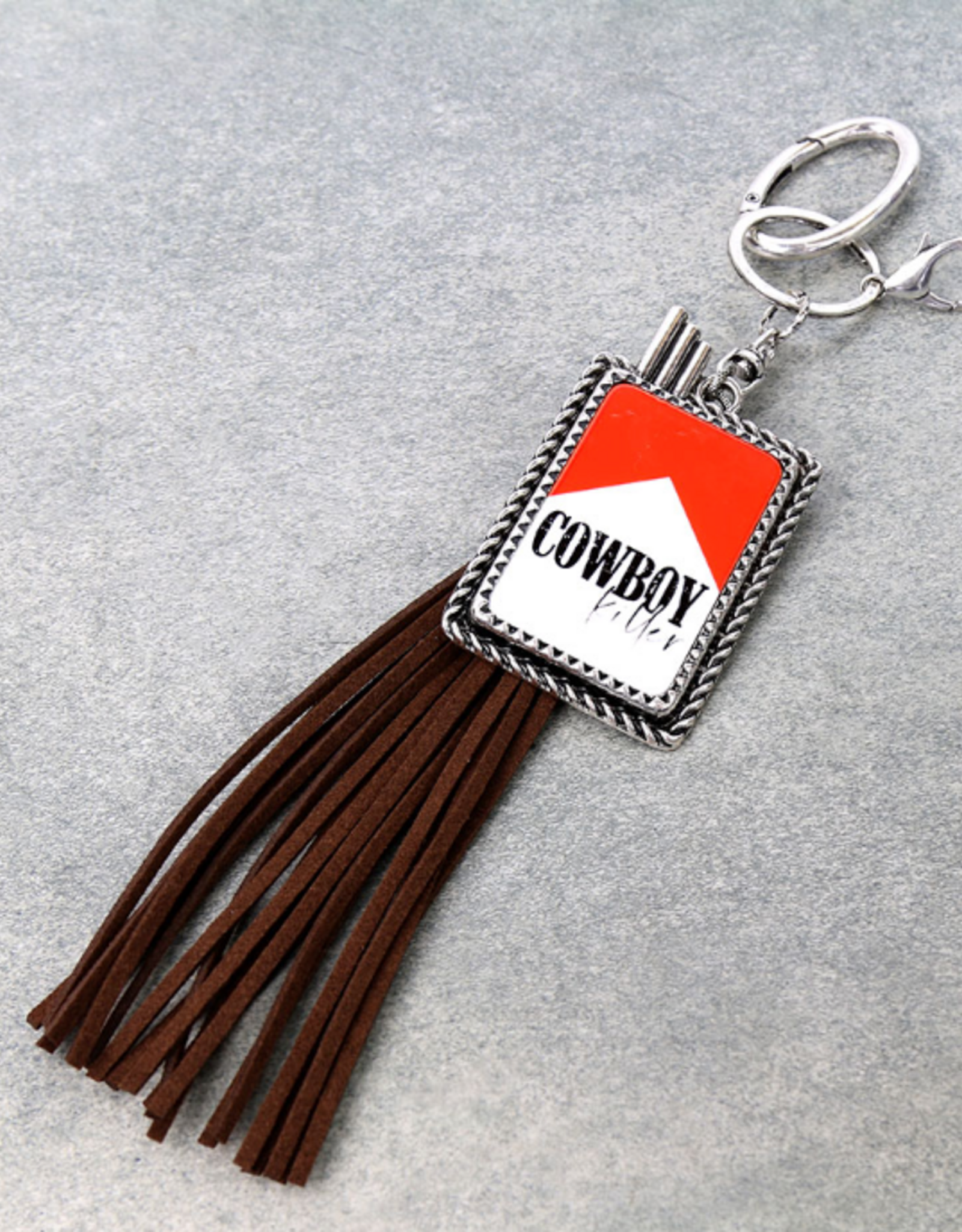 WESTERN COWBOY KILLER CIGARETTES WITH TASSEL KEYCHAIN