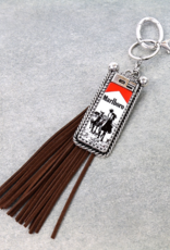 WESTERN COWBOY KILLER LIGHTER WITH TASSEL KEYCHAIN